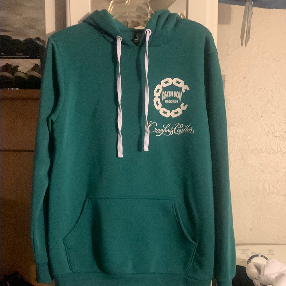 Men's Death Row Teal Hoodie